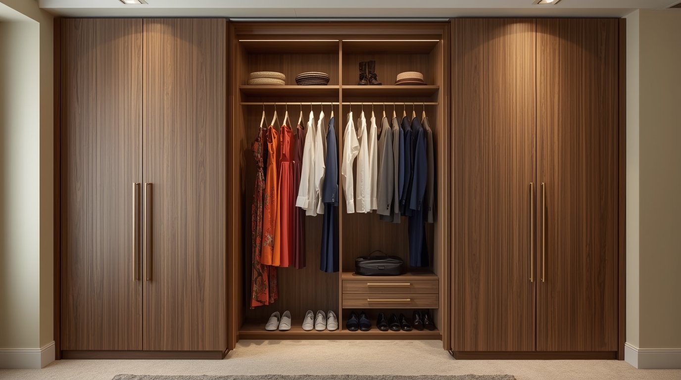 Op maat gemaakte garderobekast door Elegantpaper