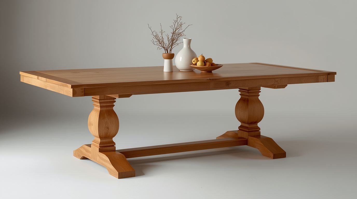 Houten eettafel op maat door Elegantpaper