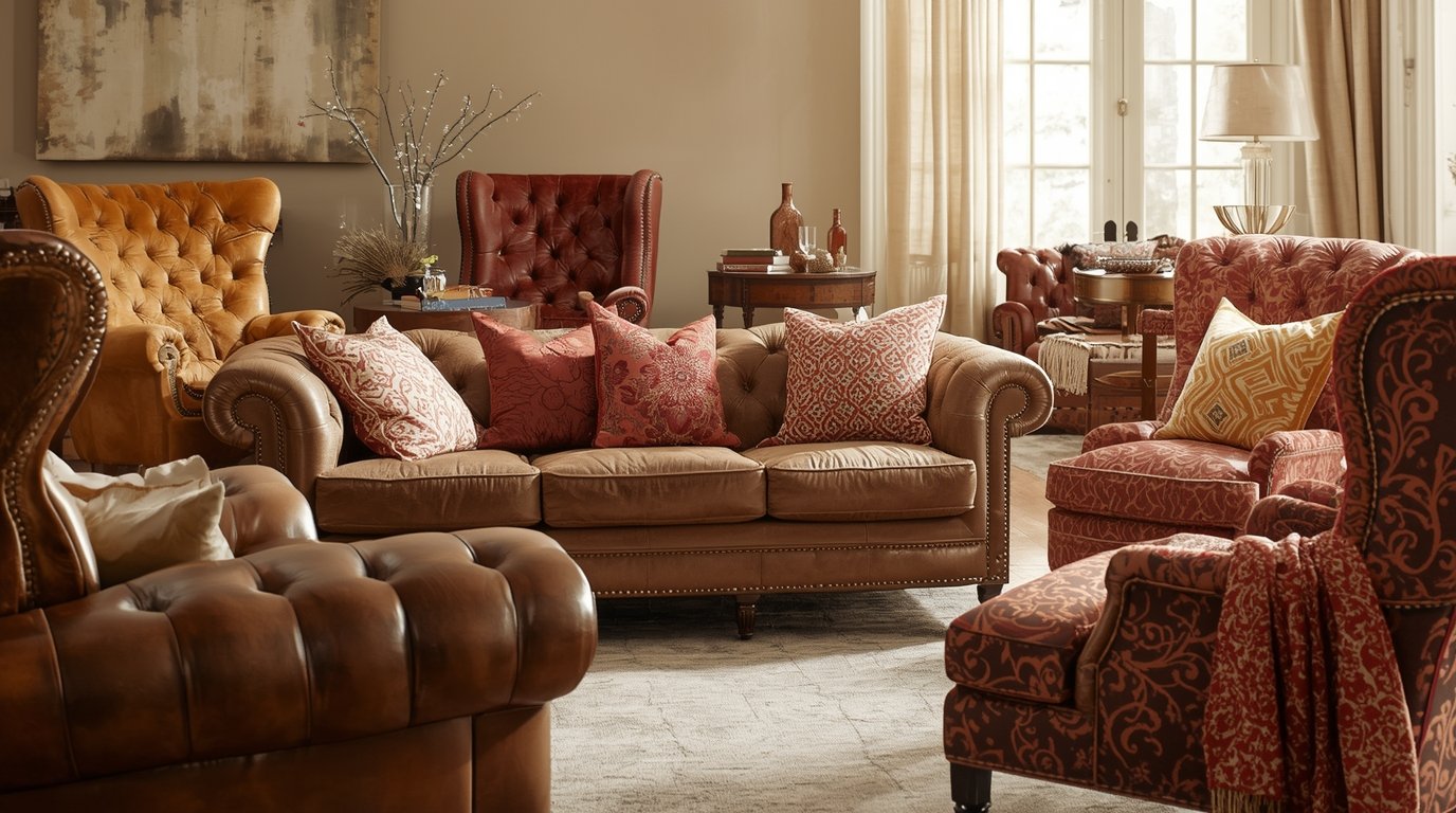 Stoffering en banken door Elegantpaper